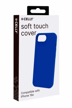Celly Cromo Soft Rubber Case Iphone SE 4 Blue No color Clearance