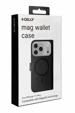 Celly Tegnebogetui Wallet Case Magsafe Iphone 17 Pro No color Outlet