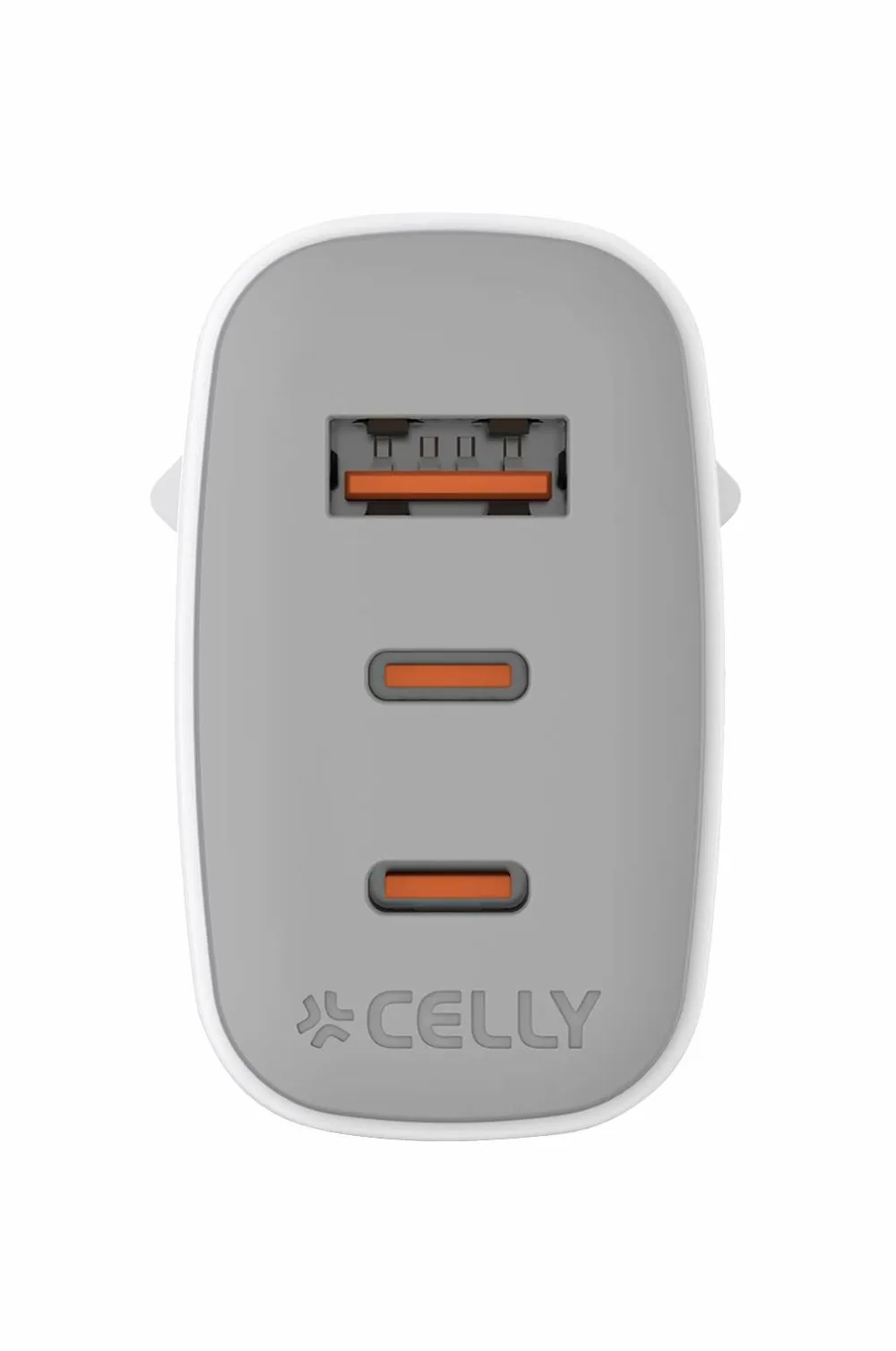 Celly Usb-oplader Gan 1 x Usb-a + 2 x Usb-c PD 65w No color Best