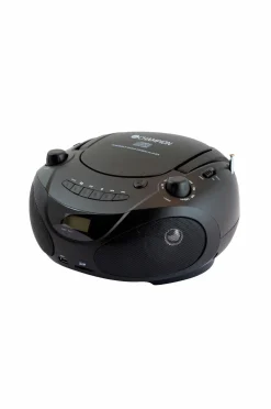 Champion Nordic Boombox CD/Radio/MP3/USB Black ABB200B Discount