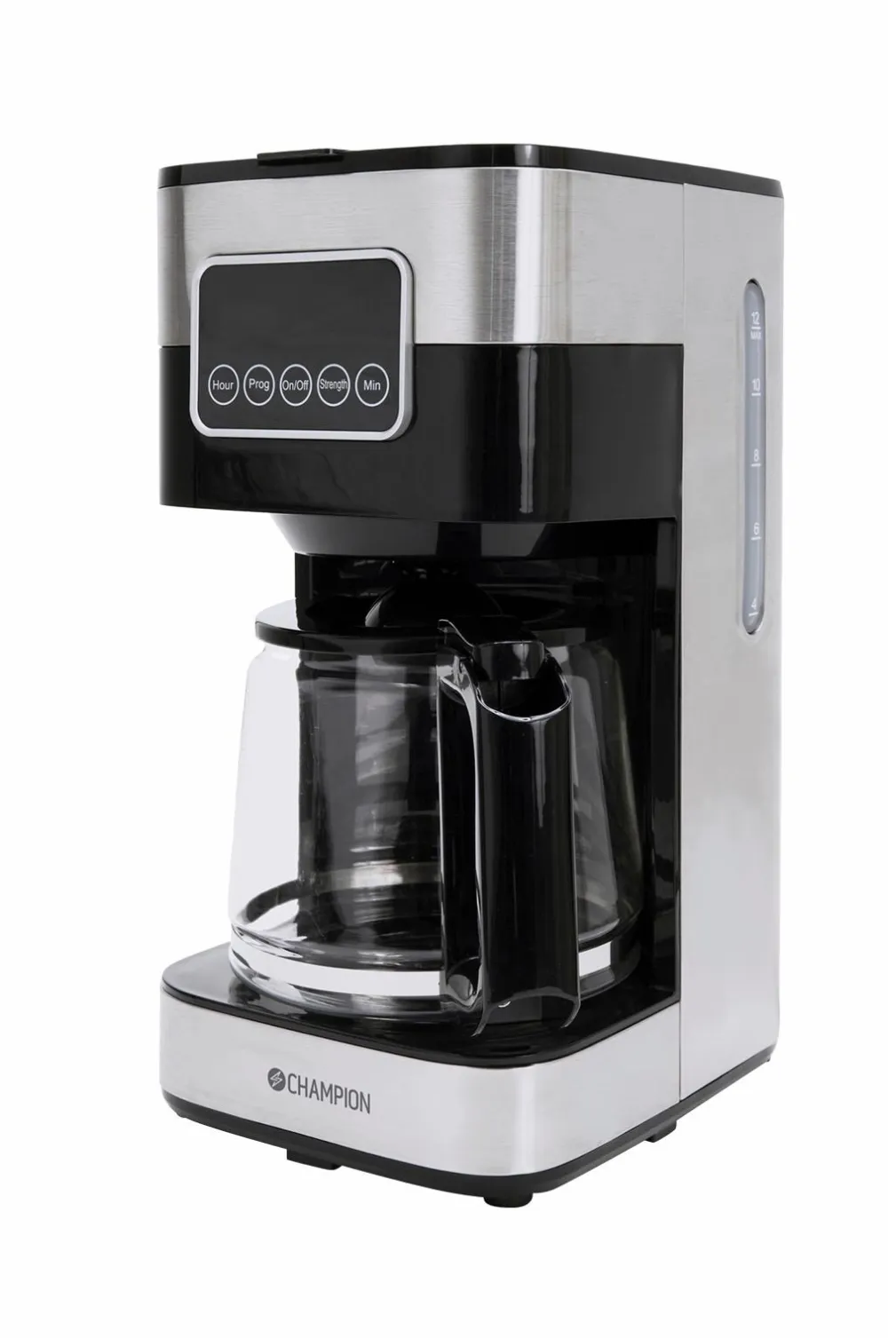Champion Nordic Kaffe- & Espressomaskiner>Kaffemaskine Digital 12-kop KB400 No color