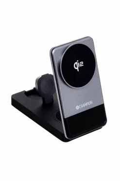 Champion Nordic Mobiltelefoner, Tablets & Tilbehør>Trådløs oplader Champion 3-in-1 Qi2 No color
