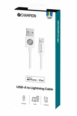 Champion Nordic Computertilbehør>USB kabel Usb-A 3 m No color