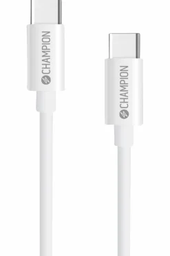 Champion Nordic Mobiltelefoner, Tablets & Tilbehør>USB-C-kabel 60W 2 m No color