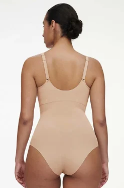 Chantelle Bodystocking Smooth Comfort Shapewear Clay Nude Best
