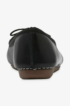 Clarks Ballerinasko Freckle Ice D 1216 black leather