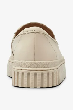Clarks Loafers Mayhill Cove D Cream Leather Outlet