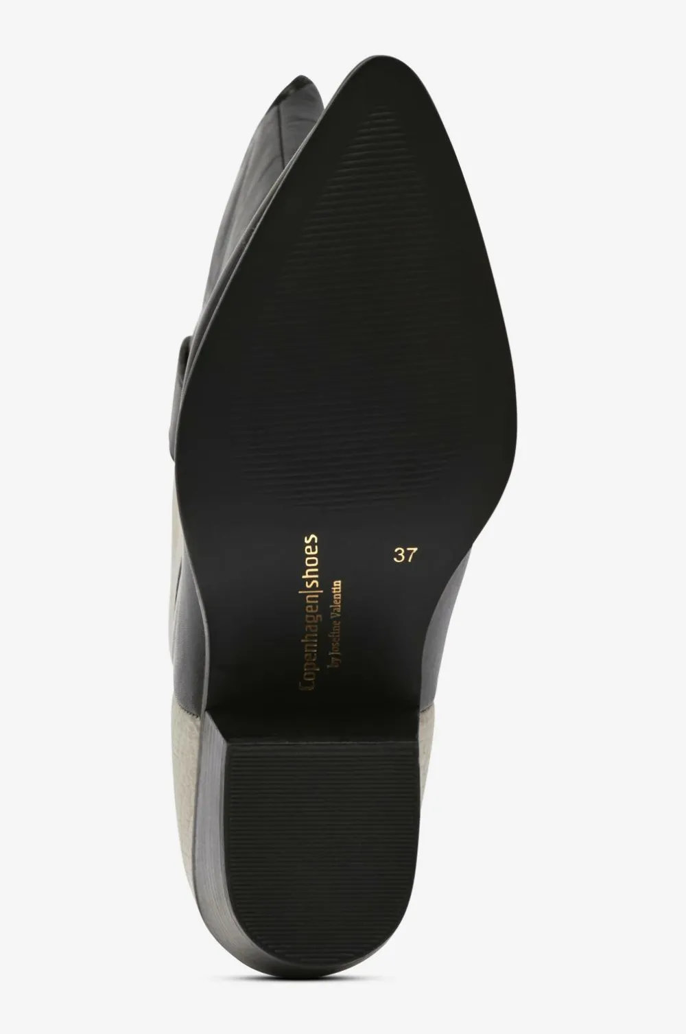 Copenhagen Shoes Støvler Divided Multi 0094 Black/offwhite Outlet