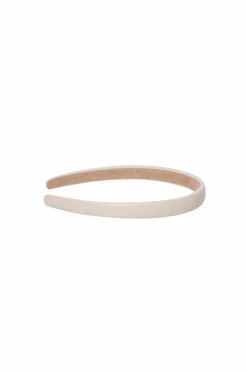 Corinne Vegan Diadem Narrow Plain Cream Hot