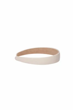 Corinne Håraccessories>Vegan Diadem Wide Plain Cream