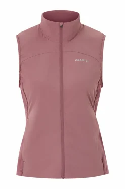 Craft Træningsvest Adv Essence Warm Vest 2 W Rose brown Online