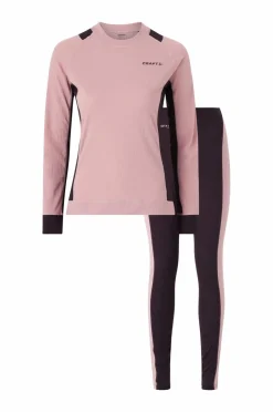 Craft Undertøjssæt CORE Dry Baselayer Set W Charm/Dk Plum