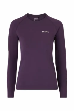Craft Skiundertøj|Skiundertøj>Undertrøje Core Dry Active Comfort LS W Dk Plum