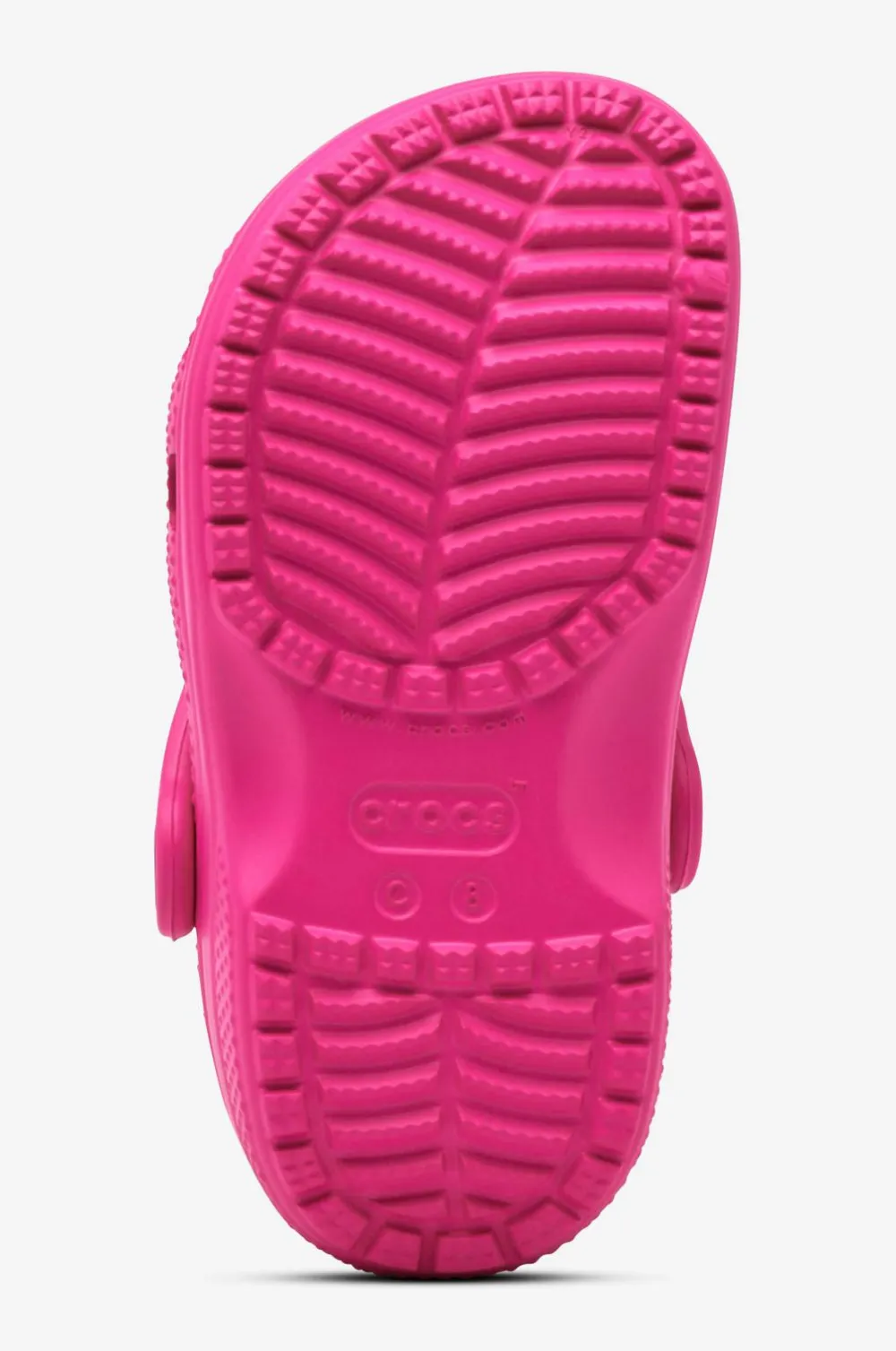 Crocs Babysko|Hjemmesko>Hjemmesko Classic Clog T Pink Crush