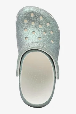 Crocs Hjemmesko>Tøfler Classic Iridescent Glitter Cgk White