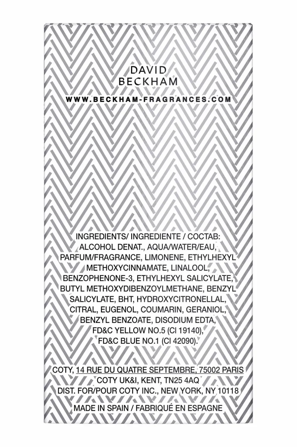 David Beckham Homme EdT 50 ml