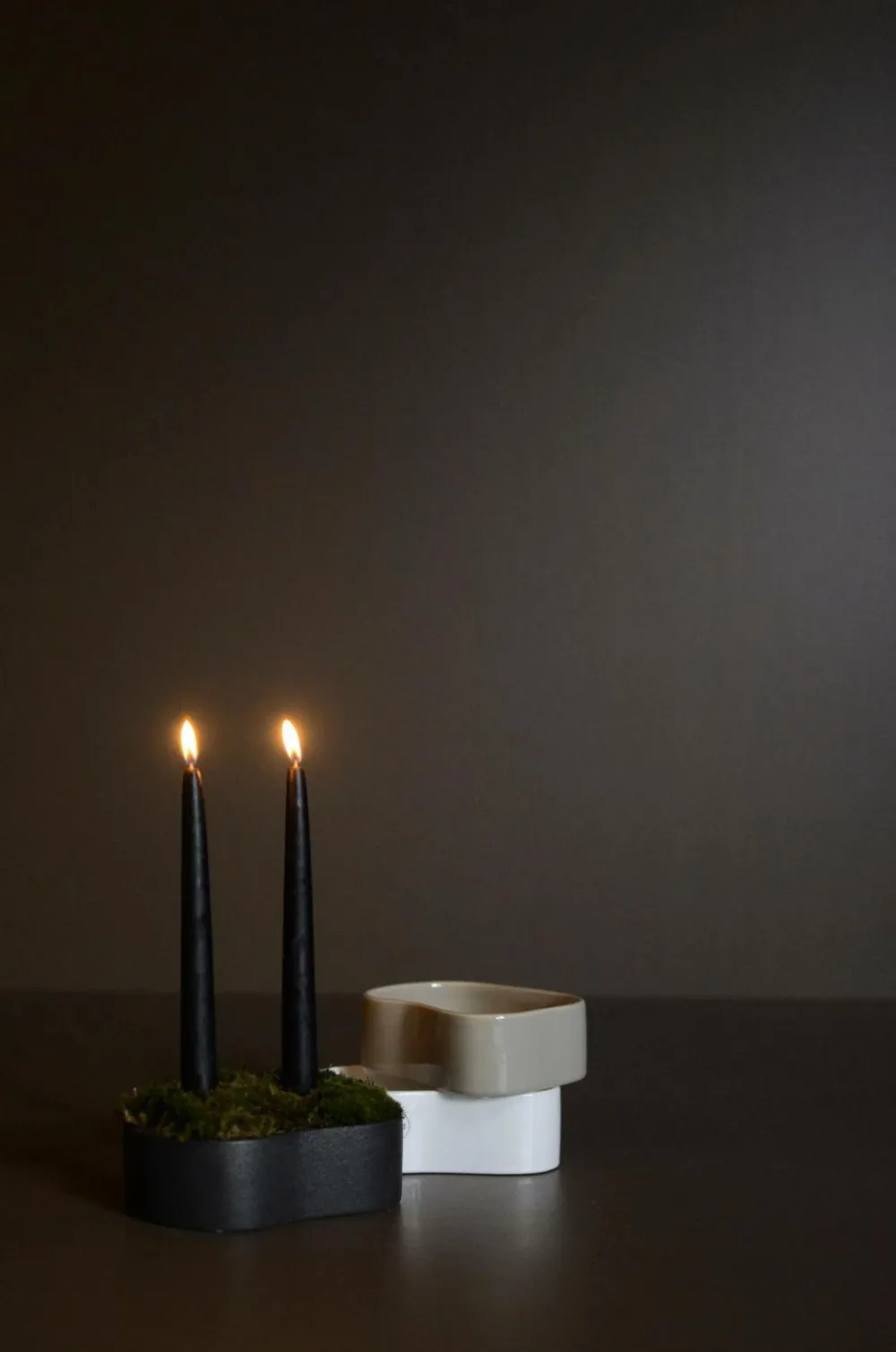 DBKD Lysestager & Lanterner>Lysestage Fill me up Small Cast iron