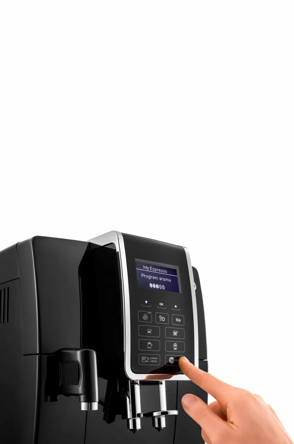 Delonghi Espressomaskine - fuldautomatisk ECAM350.55.B No color New