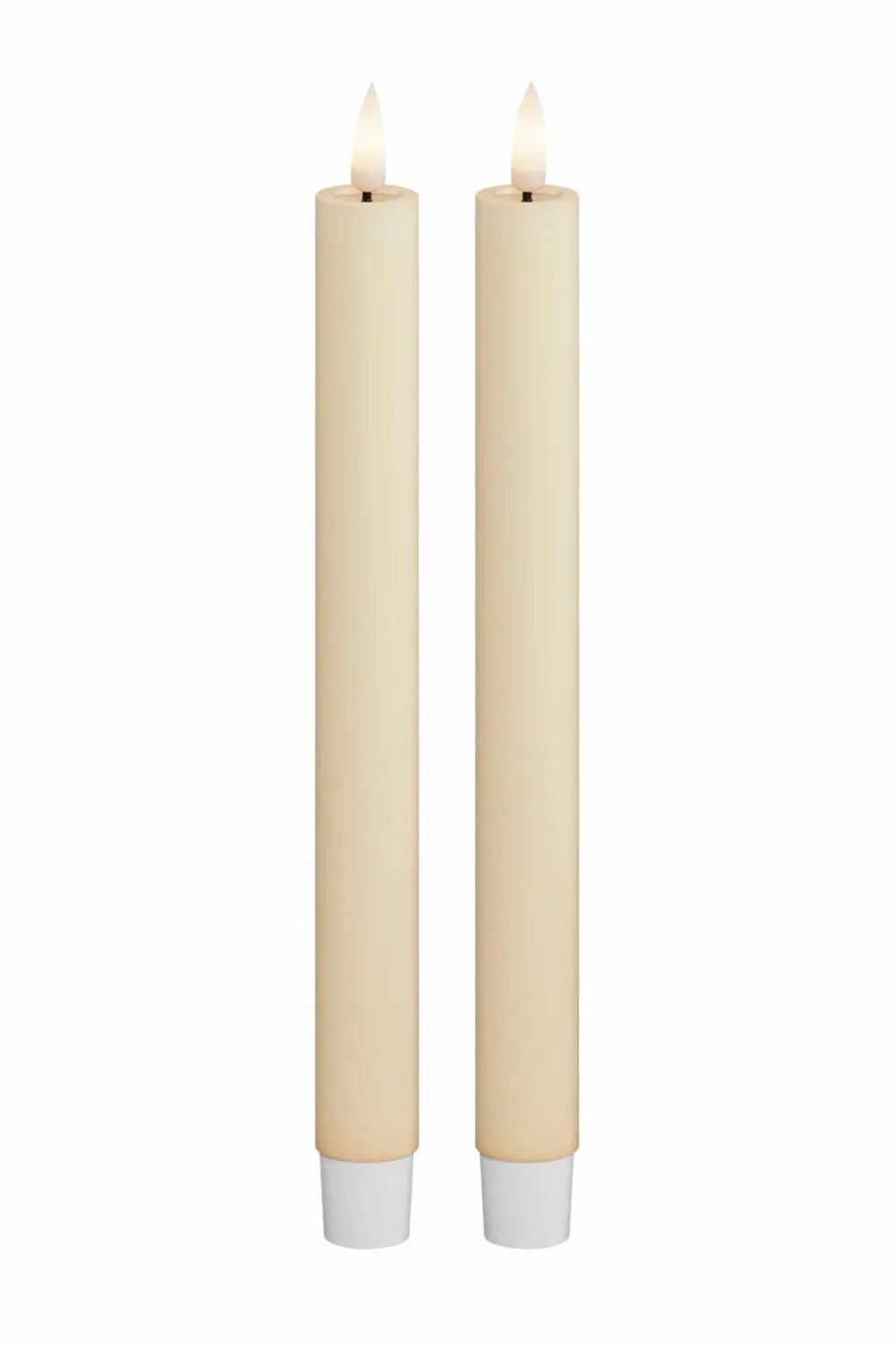 DeluxeHomeart LED-kronelys 2,2x24 cm 2 stk. Fløde Sale