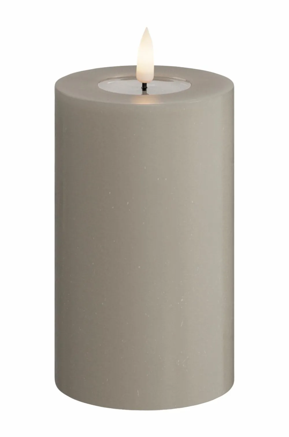 DeluxeHomeart LED-søjlelys 7,5x12,5 cm Sand Discount