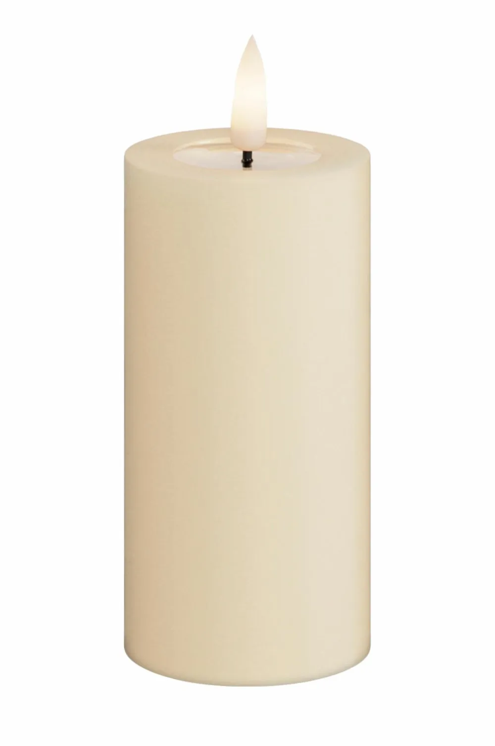 DeluxeHomeart LED-søjlelys 5x10 cm Creme Clearance