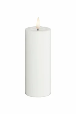 DeluxeHomeart LED-søjlelys 5x12,5 cm Vit Outlet