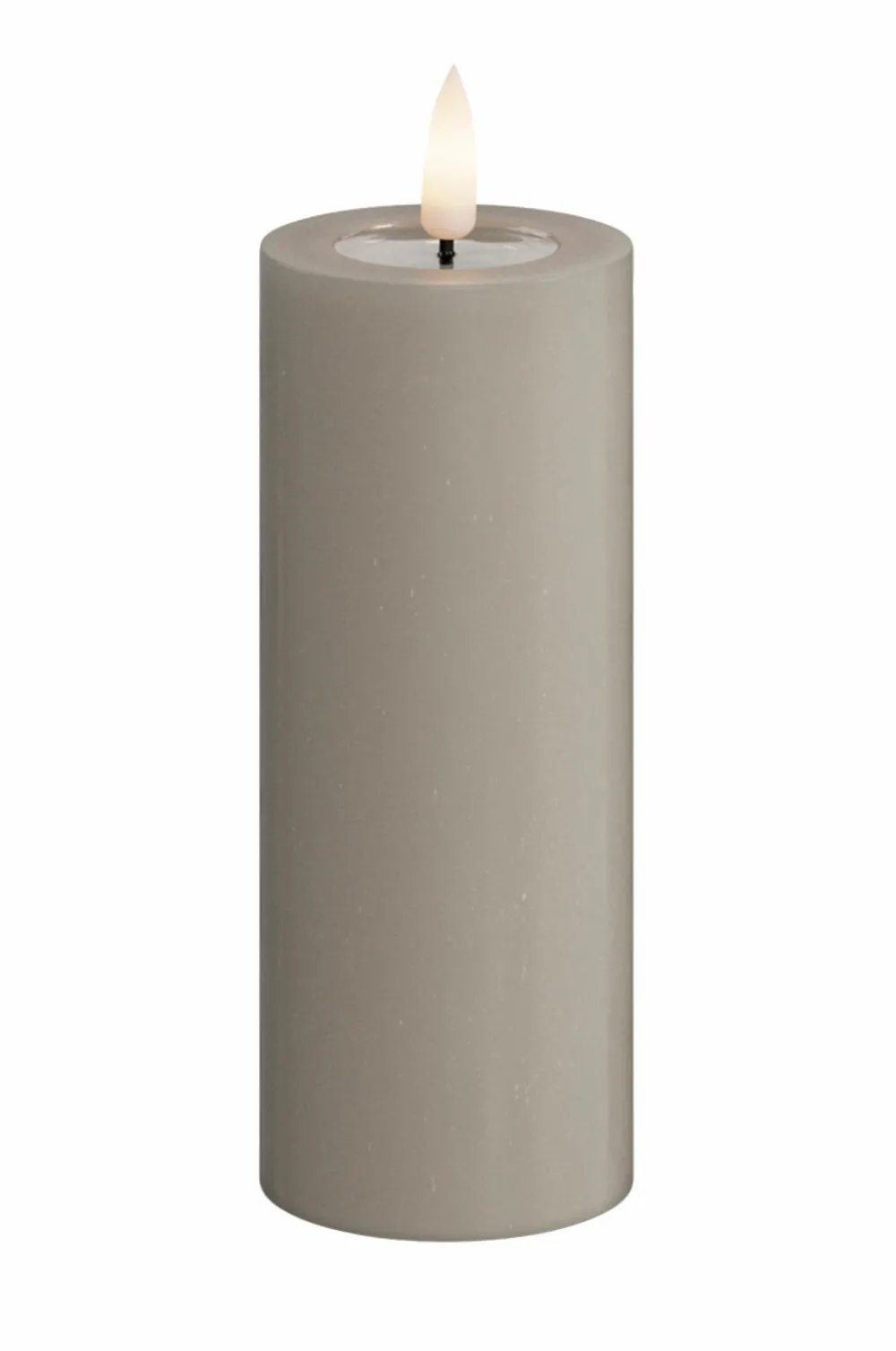 DeluxeHomeart LED-søjlelys 5x12,5 cm Sand Outlet
