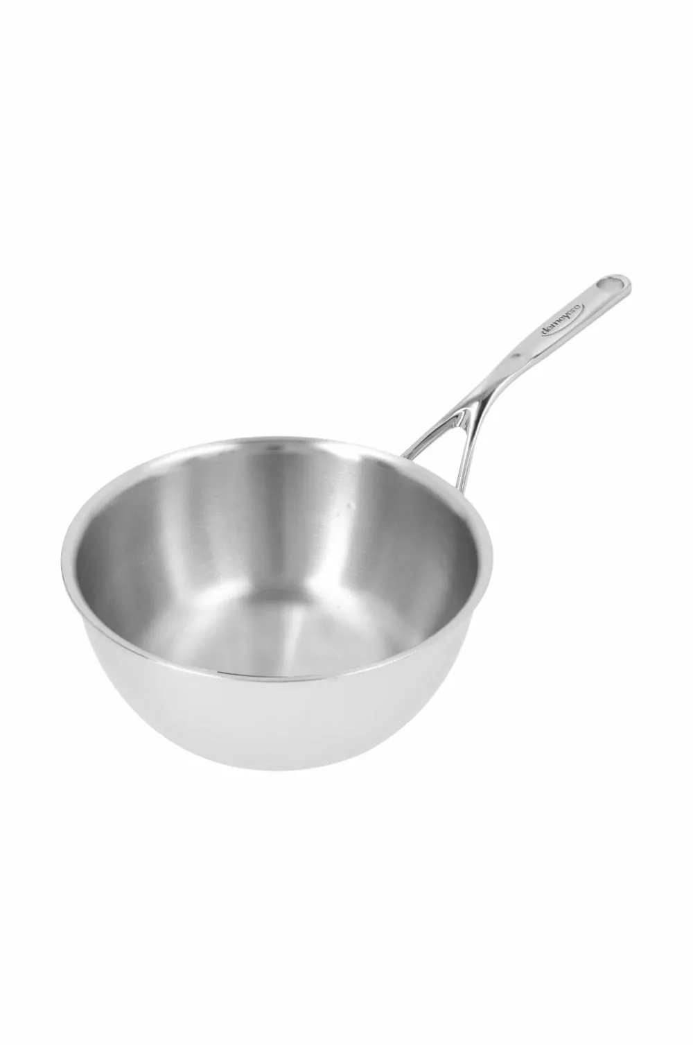 Demeyere Pander & Gryder>Sauteuse uden låg 22 cm, 2,5 l Atlantis 7 Nikkelpletteret messing