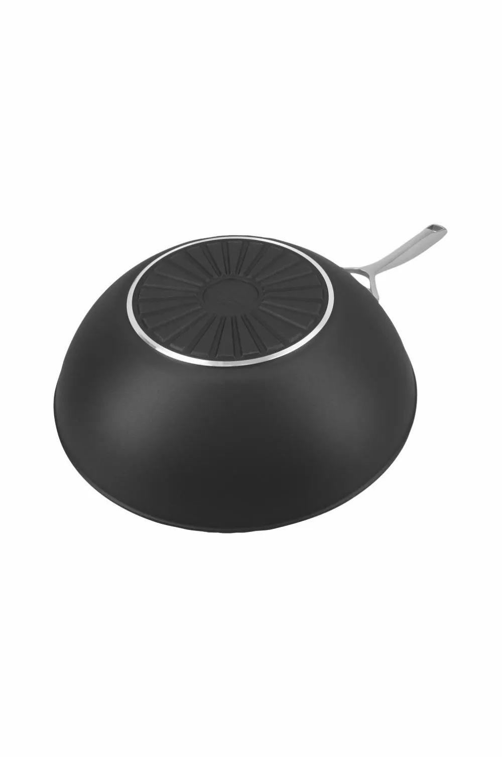 Demeyere Pander & Gryder>Wok 30 cm 3 l Alu Pro 5 Silver-Black