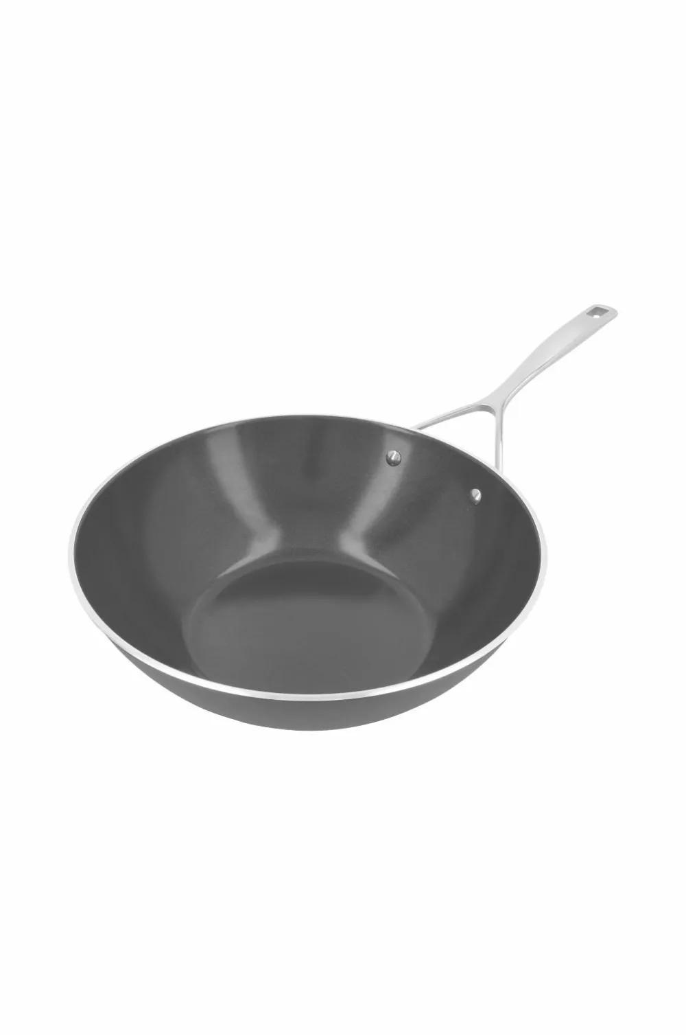 Demeyere Pander & Gryder>Wok Alu Pro 5 Ceraforce 30 cm Sort
