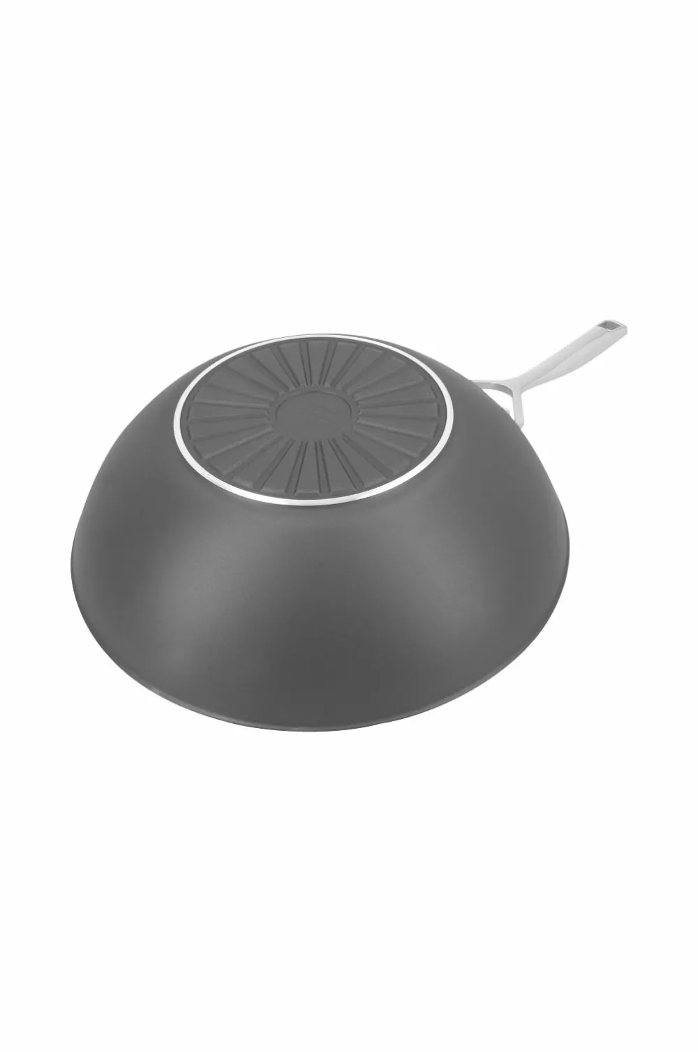 Demeyere Pander & Gryder>Wok Alu Pro 5 Ceraforce 30 cm Sort