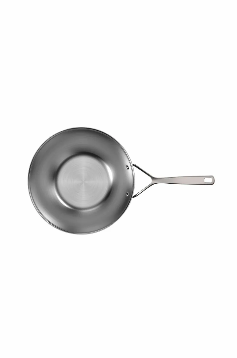 Demeyere Wok Sort 5, 30 cm Sort, sølv Sale