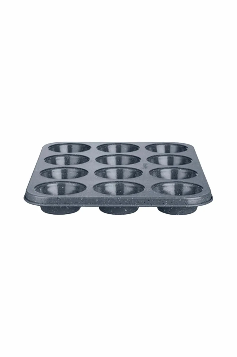 Denby Bagetilbehør & Bageredskaber>Cupcakeform Quantanium Finish 12 kop Grå