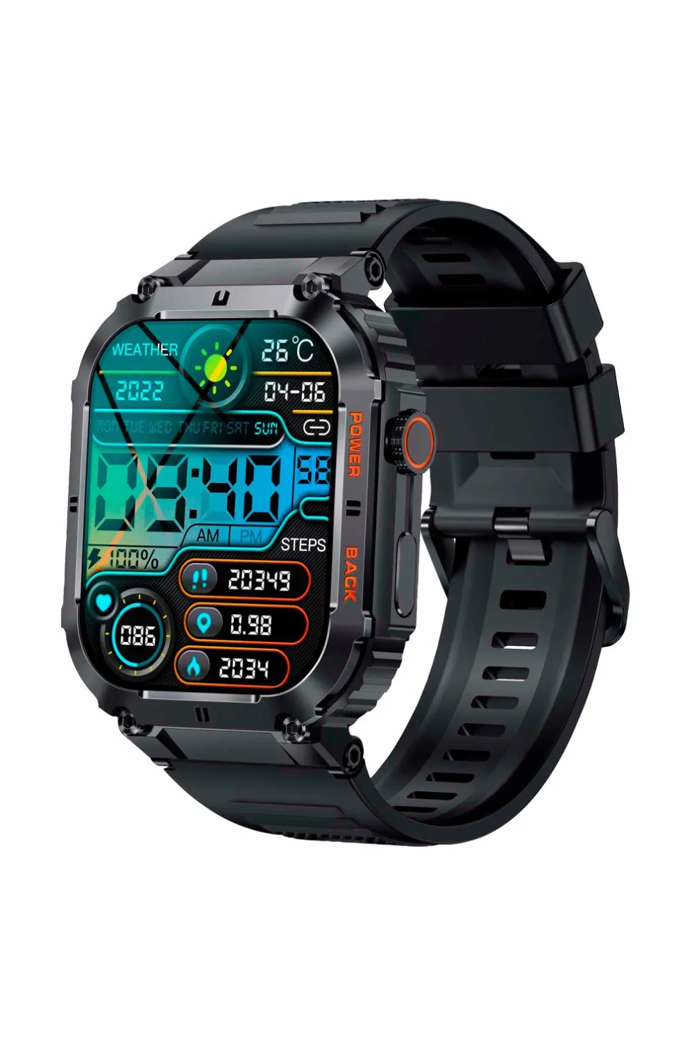 Denver Ure|Ure>Smartwatch SWC-191b Bluetooth Smartwatch No color