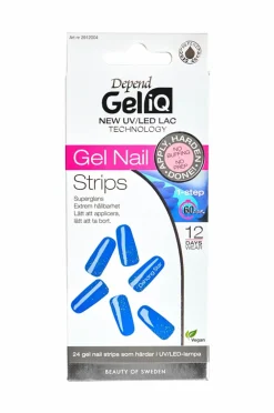 Depend Negle>Gel Iq Gel Nail Strips Dancing Star