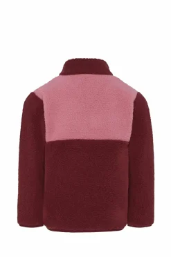 Didriksons Trøjer & Cardigans>Fleecetrøje Gosig Halfzip Anemon red