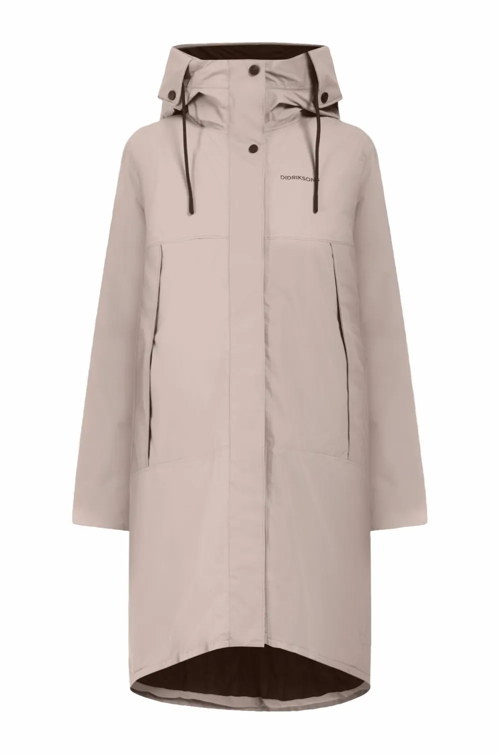 Didriksons Parka Elissa Wns Parka Ash brown Best