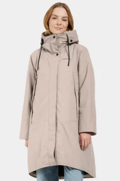 Didriksons Parka Elissa Wns Parka Ash brown Best