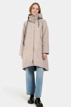 Didriksons Parka Elissa Wns Parka Ash brown Best