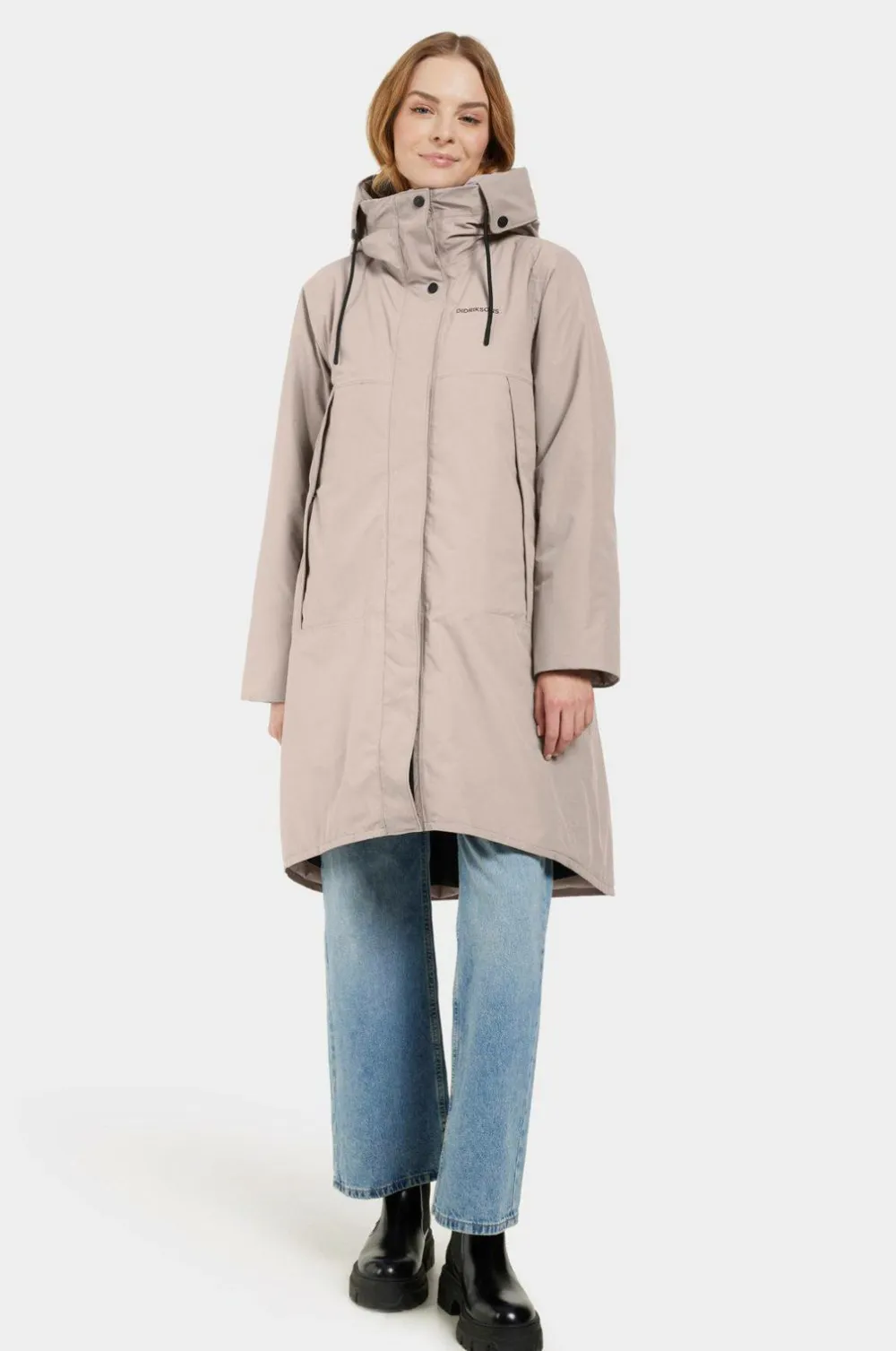Didriksons Parka Elissa Wns Parka Ash brown Best