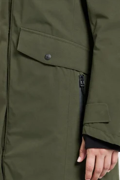 Didriksons Parka Erika Wns Parka Deep green Discount