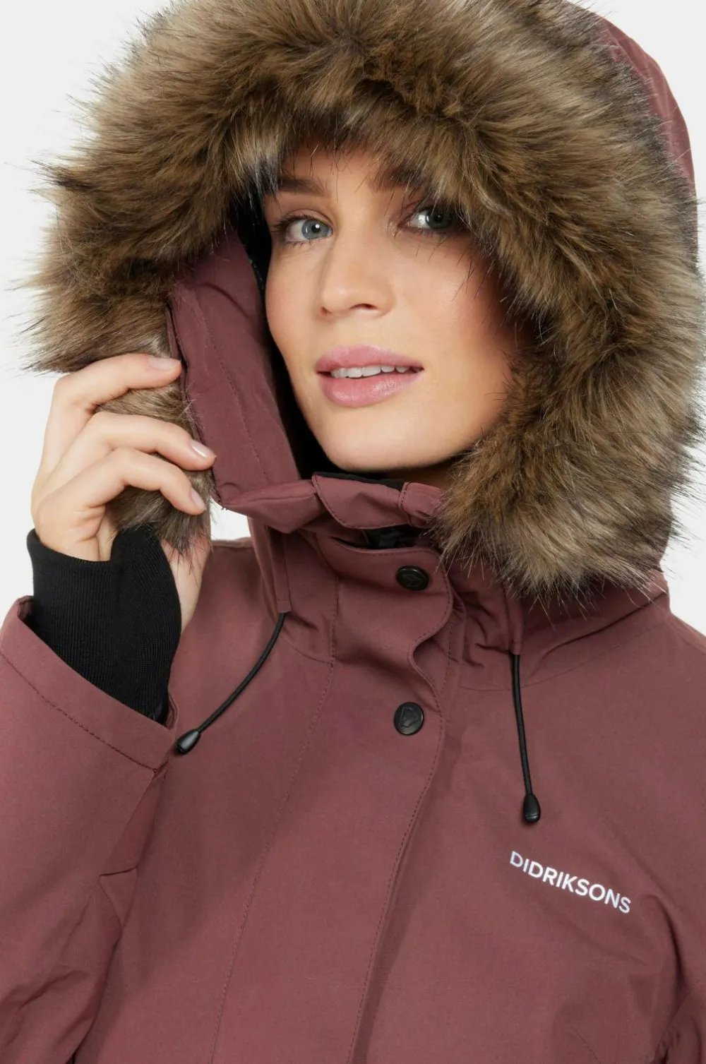 Didriksons Regntøj>Parka Erika Wns Parka Old rust