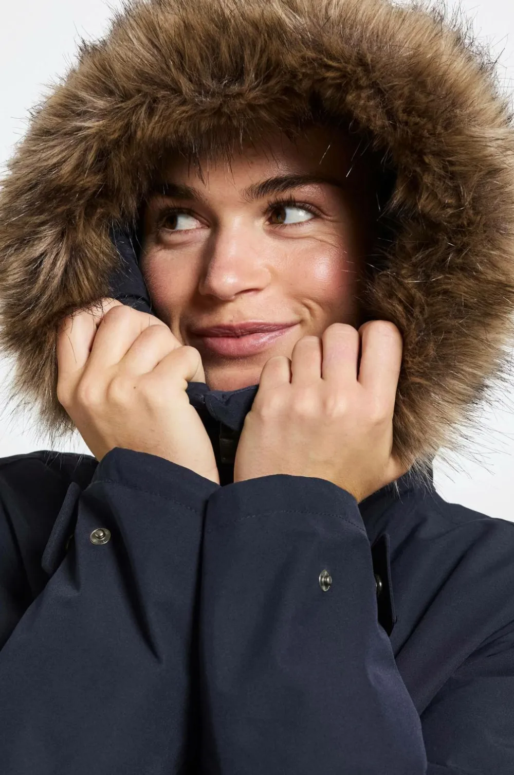 Didriksons Parka Erika Wns Parka Dark night blue