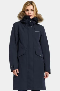 Didriksons Parka Erika Wns Parka Dark night blue