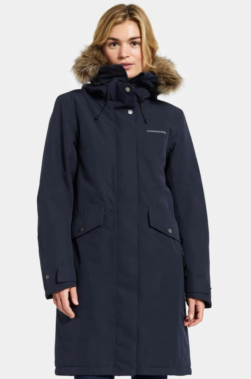 Didriksons Parka Erika Wns Parka Dark night blue