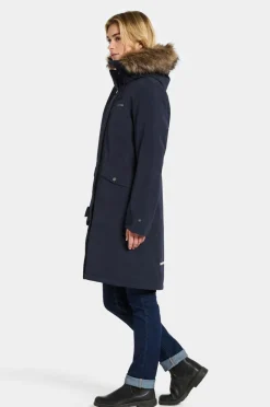 Didriksons Parka Erika Wns Parka Dark night blue