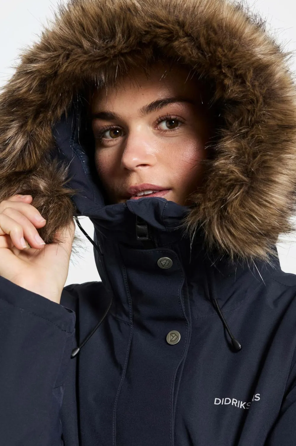 Didriksons Parka Erika Wns Parka Dark night blue