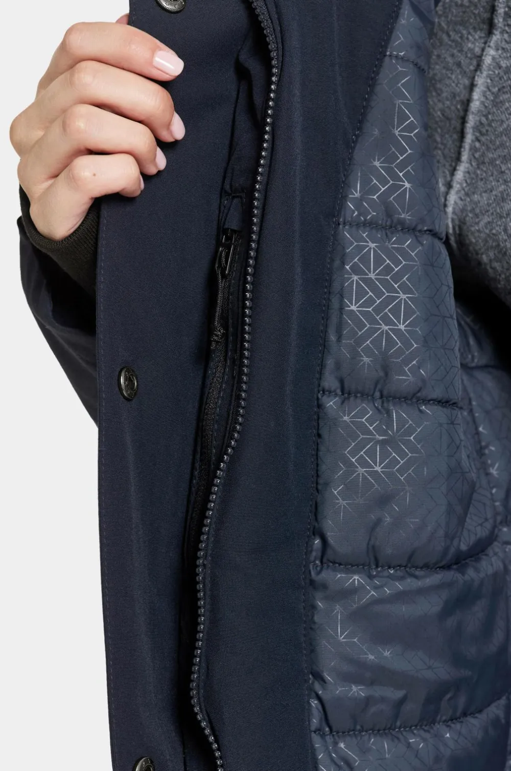 Didriksons Parka Erika Wns Parka Dark night blue