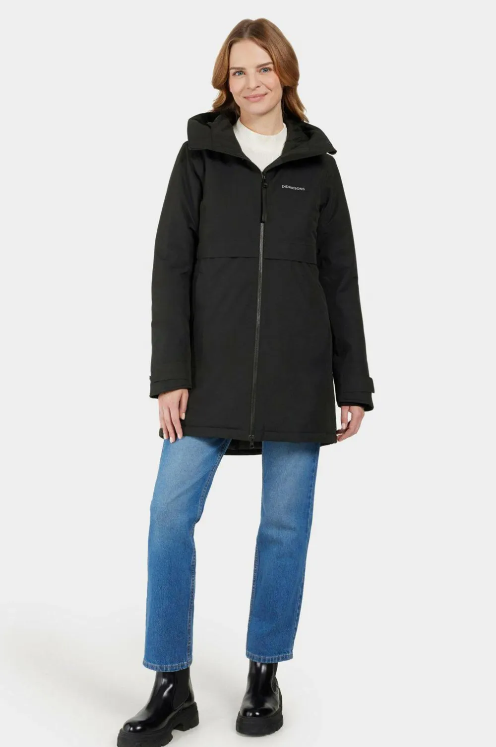 Didriksons Regntøj>Parka Helle Wns Parka 5 Black