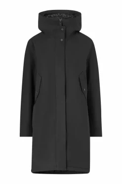 Didriksons Regntøj>Parka Iris Wns Black
